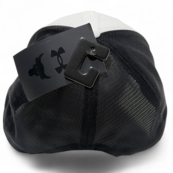 Under Armour Project Rock Mens‎ Trucker Hat Snapback Cap NWT White Black 1369815 - Picture 11 of 11